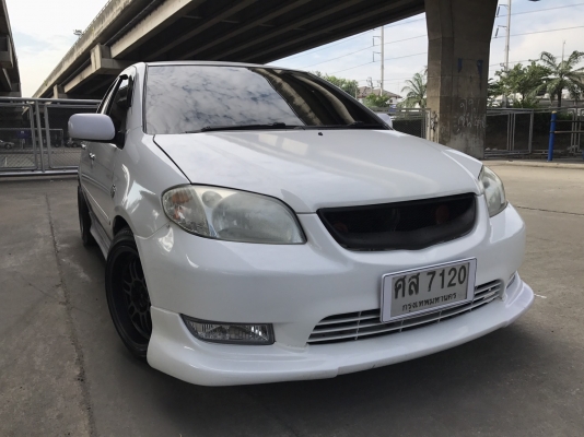 2005 toyota vios 1.5e สีขาว รภขับดี พร้อมใช้งาน ไม่เคยติดแก็ซ