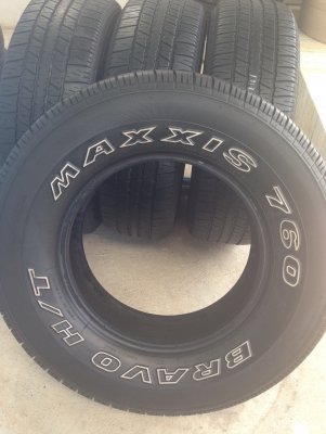 ขายยาง Maxxis 245 70 r16 ปี13-14 1ชุด T.061-9030026 Idline poo0619030026 ขายยาง Maxxis 245 70 r16 ปี13-14 1ชุด T.061-9030026 Idline poo0619030026