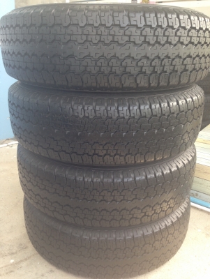 Bridgestone 245 70 r16 ปี12 1ชุดT.061-9030026 Idline poo0619030026