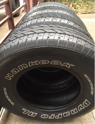 ยาง Hankook 265 70 16 ปลายปี13 ดอกเยอะ ใช้ยาว ราคาไม่แพง