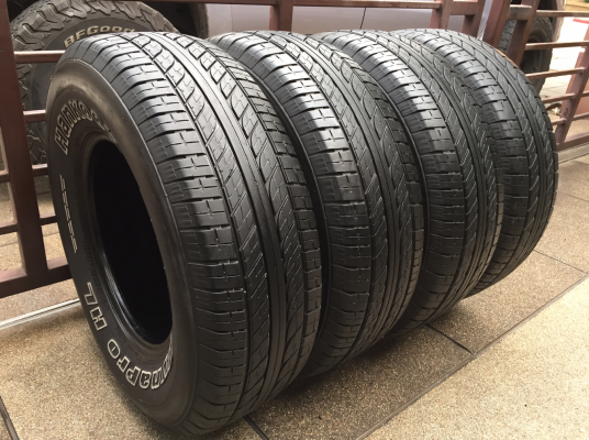 ยาง Hankook 265 70 16 ปลายปี13 ดอกเยอะ ใช้ยาว ราคาไม่แพง
