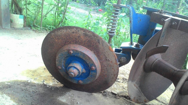 ผานพรวน6ใบ22นิ้วสภาพสวยพร้อมใช้คับ