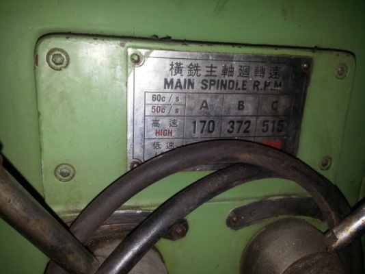 ขายเครื่องมิลลิ่ง2แกนM1.5