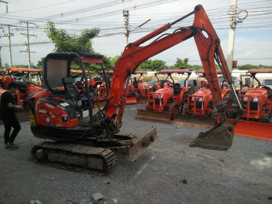 รถขุดเล็ก KUBOTA KX91-3S2 ตามสภาพ ใช้งานดีทุกระบบ เครื่องดี ปั้มดี สนใจติดต่อสันต์ 092-2603737