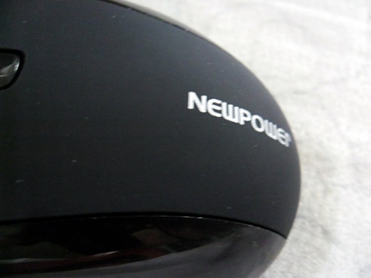 เมาส์ไร้สาย Newpower 2.4 กิกะเฮิร์ตซ์ สีดำ
