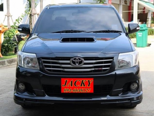 TOYOTA HILUX VIGO CHAMP 2.5 E TRD SMART CAB MT สีดำ ปี 2013