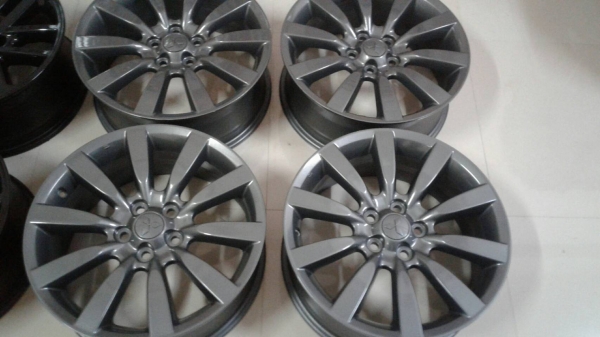 ล้อแม็ก Mitsubishi lancer EX 18 สีเทากัล