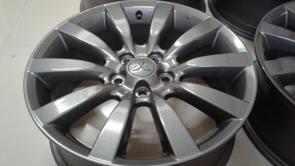 ล้อแม็ก Mitsubishi lancer EX 18 สีเทากัล