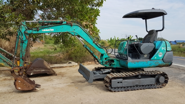 ขายด่วนรถแบคโฮKOMATSUโคมัสซูPC25-7เทียบเท่าPC30คอลโทลสั้นปั้มนี้วมีลายหัวกะแทกพร้อมครื่องดีปั้มแรงรถนอกเพิ่งนำเข้ามาใหม่ยังไม่เคยใช้งานในเมืองไทยเลย
