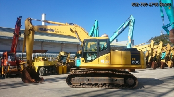 PC200-7#256005 ปี2005 8,000ชม. เก่าญี่ปุ่นไม่เคยใช้ในไทย  062-709-1748 ธีรเทพ