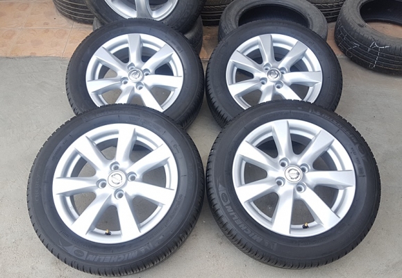 ขายล้อNISSAN ALMERA VL ยางปี 2615  4 ล้อ