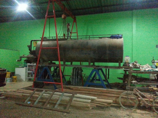 ขายแท้งน้ำ 7,000 ลิตร เครื่องอีซูซูมังกรทองสูบน้ำ หัวฉีดดับเพลิง ฉีดไกลมาก