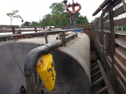 ขายแท้งน้ำ 7,000 ลิตร เครื่องอีซูซูมังกรทองสูบน้ำ หัวฉีดดับเพลิง ฉีดไกลมาก