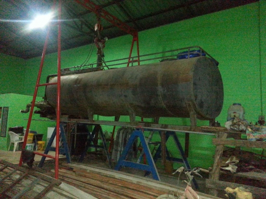 ขายแท้งน้ำ 7,000 ลิตร เครื่องอีซูซูมังกรทองสูบน้ำ หัวฉีดดับเพลิง ฉีดไกลมาก