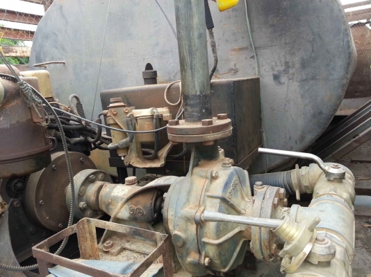 ขายแท้งน้ำ 7,000 ลิตร เครื่องอีซูซูมังกรทองสูบน้ำ หัวฉีดดับเพลิง ฉีดไกลมาก