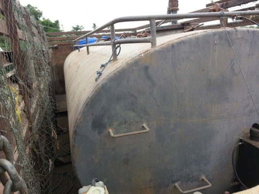 ขายแท้งน้ำ 7,000 ลิตร เครื่องอีซูซูมังกรทองสูบน้ำ หัวฉีดดับเพลิง ฉีดไกลมาก