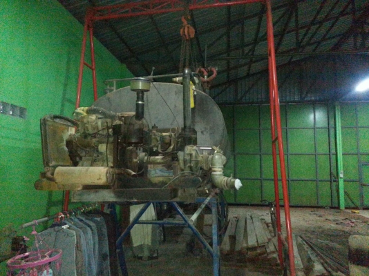 ขายแท้งน้ำ 7,000 ลิตร เครื่องอีซูซูมังกรทองสูบน้ำ หัวฉีดดับเพลิง ฉีดไกลมาก