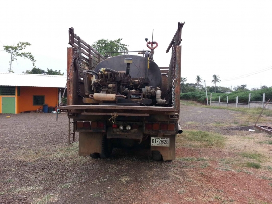 ขายแท้งน้ำ 7,000 ลิตร เครื่องอีซูซูมังกรทองสูบน้ำ หัวฉีดดับเพลิง ฉีดไกลมาก