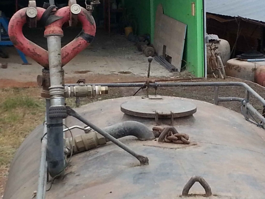 ขายแท้งน้ำ 7,000 ลิตร เครื่องอีซูซูมังกรทองสูบน้ำ หัวฉีดดับเพลิง ฉีดไกลมาก