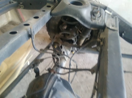 แชสซีส vx80 พร้อมช่วงล่าง คานหน้าหลัง สปิรงครบชุด