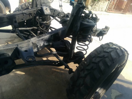 แชสซีส vx80 พร้อมช่วงล่าง คานหน้าหลัง สปิรงครบชุด