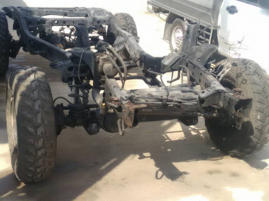 แชสซีส vx80 พร้อมช่วงล่าง คานหน้าหลัง สปิรงครบชุด