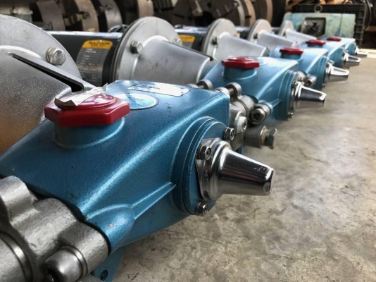 ** SOLD ** ปั้มฉีดน้ำแรงดันสูง CAT PUMPS Made in USA รุ่น 241 มอเตอร์ BALDOR 3 HP 380V สภาพใสๆพร้อมใช้