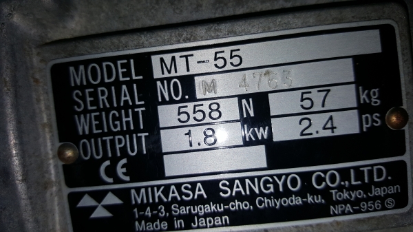 เครื่องตบดิน MIKASA เครื่อง 2.4 แรง 4 จังหวะ สภาพสวยมากๆๆพร้อมใช้ สอบถาม ต่อรองได้ ขายได้ขาย 15800 บาท เครื่องตบดิน MIKASA เครื่อง 2.4 แรง 4 จังหวะ สภาพสวยมากๆๆพร้อมใช้ สอบถาม ต่อรองได้ ขายได้ขาย 15800 บาท