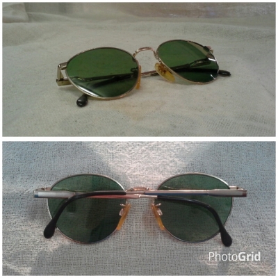 แว่นตาอิตาเลียนวินเทจ 'หยดน้ำ จอห๋น เลนนอน' ยุค '70s Vintage LUXOTTICA KLIXX handmade แว่นตาอิตาเลียนวินเทจ 'หยดน้ำ จอห๋น เลนนอน' ยุค '70s Vintage LUXOTTICA KLIXX handmade