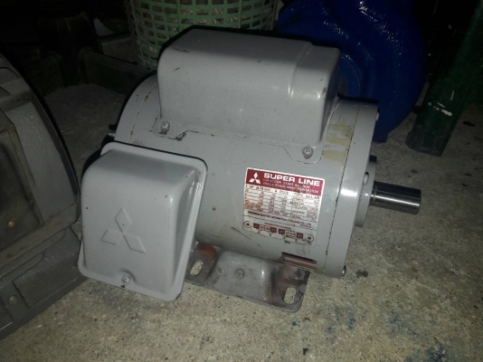 ขาย !! มอเตอร์มิตซู ขนาด1แรง220v. สภาพดี พร้อมใช้งาน