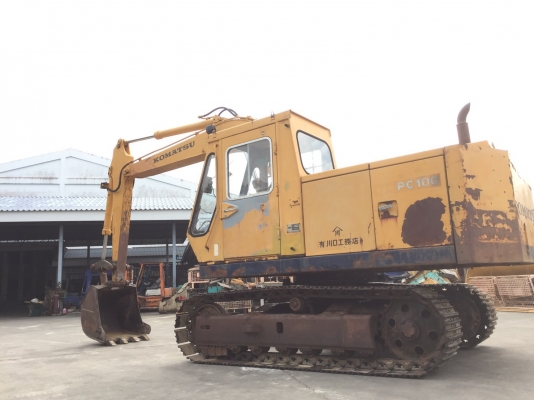 รถขุด Komatsu PC100 มือสองนำเข้าจากญี่ปุ่น