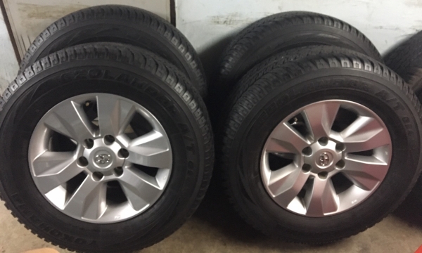 แม็กป้ายแดง Toyoya Revo พร้อมยาง 265-65-17