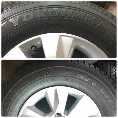 แม็กป้ายแดง Toyoya Revo พร้อมยาง 265-65-17 แม็กป้ายแดง Toyoya Revo พร้อมยาง 265-65-17