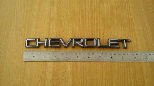 เพลทโลโก้ CHEVROLET ติดท้ายรถ