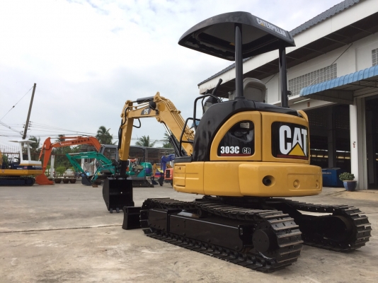 รถขุด CAT 303C CR มือสองนำเข้าจากญี่ปุ่น ทำสีใหม่