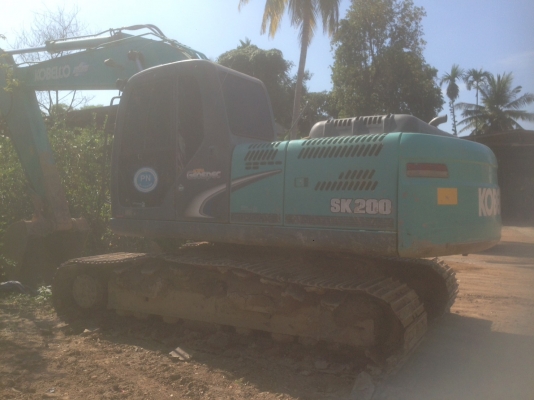 ขาย1,895,000 KOBELCO sk 200-8 yn12 super 8,000 ชม.เครื่องดีปั้มแรง รถสวยพร้อมใช้ (รถอยู่ สุโขทัย) 090-772-3710 090-772-3708