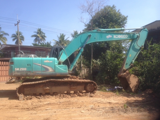 ขาย1,895,000 KOBELCO sk 200-8 yn12 super 8,000 ชม.เครื่องดีปั้มแรง รถสวยพร้อมใช้ (รถอยู่ สุโขทัย) 090-772-3710 090-772-3708