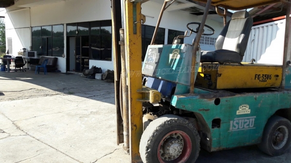 รถโฟล์คลิฟท์ KOMATSU รุ่น FG35-1 MODEL FG35-1 SERAIL 60156 รถโฟล์คลิฟท์ KOMATSU รุ่น FG35-1 MODEL FG35-1 SERAIL 60156