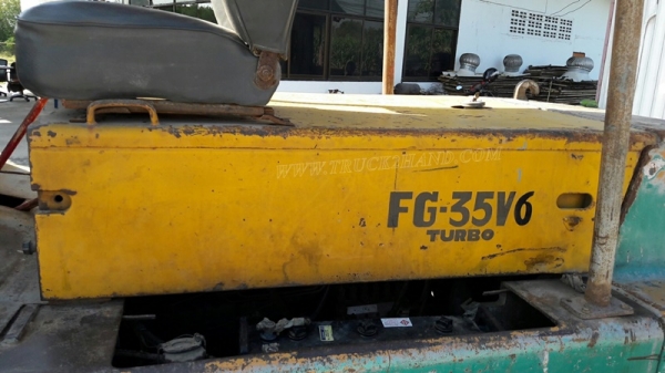 รถโฟล์คลิฟท์ KOMATSU รุ่น FG35-1 MODEL FG35-1 SERAIL 60156 รถโฟล์คลิฟท์ KOMATSU รุ่น FG35-1 MODEL FG35-1 SERAIL 60156