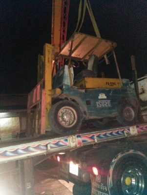 รถโฟล์คลิฟท์ KOMATSU รุ่น FG35-1 MODEL FG35-1 SERAIL 60156 รถโฟล์คลิฟท์ KOMATSU รุ่น FG35-1 MODEL FG35-1 SERAIL 60156