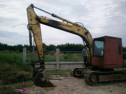 ขายด่วน KOMATSU PC120-3 สภาพพร้อมใช้งาน เครื่องปั้มดี โซ่บ๊ชแตก เอกสารสัญญาซื้อขาย