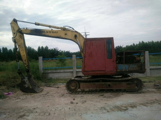ขายด่วน KOMATSU PC120-3 สภาพพร้อมใช้งาน เครื่องปั้มดี โซ่บ๊ชแตก เอกสารสัญญาซื้อขาย