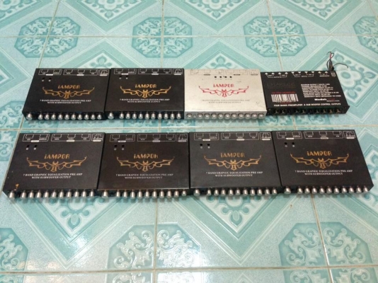 ปรี7แบน impor(ซามากัส)มือสองเสียงดี แรงมาก