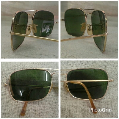 แว่นตาอิงลิชโกลด์ฟิลด์ &#039;บิดาของอัลก้า&#039; Antique WISEMAN handmade in England