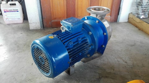 ** SOLD ** ปั้มน้ำหัวสแตนเลสอิตาลี่ LOWARA Made in ITALY 10 HP 380V สภาพสวยพร้อมใช้