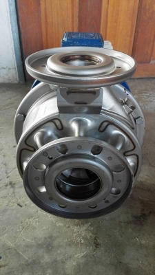 ** SOLD ** ปั้มน้ำหัวสแตนเลสอิตาลี่ LOWARA Made in ITALY 10 HP 380V สภาพสวยพร้อมใช้