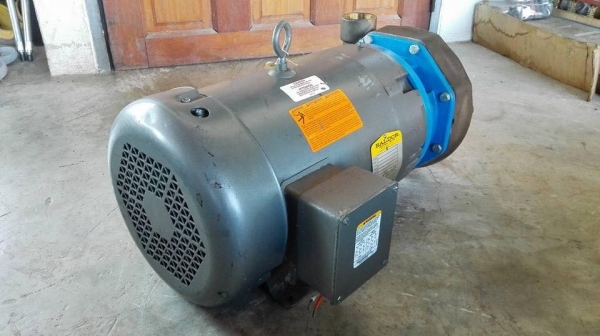 ** ของใหม่!! ** ปั้มน้ำหัวทองเหลืองเมกา Goulds Pumps Made in USA มอเตอร์ BALDOR 5 HP 380V