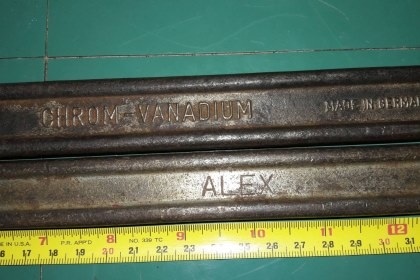 ขายเหล็กงัดยางALEXและMARABU CHROM-VANADIUM MADE IN GERMANY.