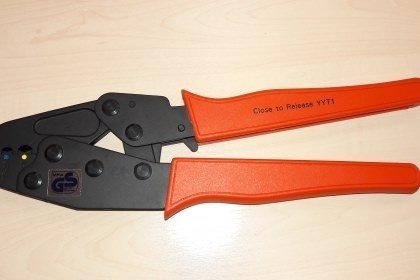 ขายคีมย้ำสายไฟAUTO MADE IN TAIWAN.ใหม่เก่าเก็บ