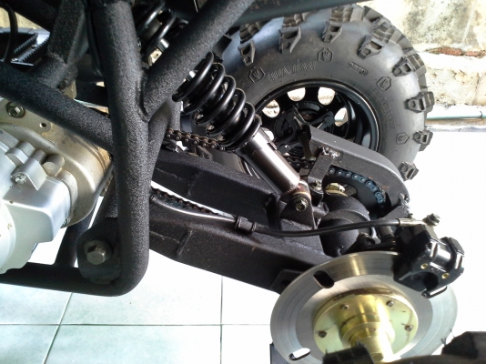 เอทีวี ATV PANTHER 150CC. เกียร์ออโต้ เดินหน้า-ถอยหลัง ดิสเบรคหน้า-หลัง ถังน้ำมันเหล็ก ล้อแม็กซ์ขอบ 10นิ้ว ยางดอกเต็ม เครื่องแน่น-เงียบ ระบบไฟติดครบ สภาพน้องๆ ป้ายแดง 089-4898436